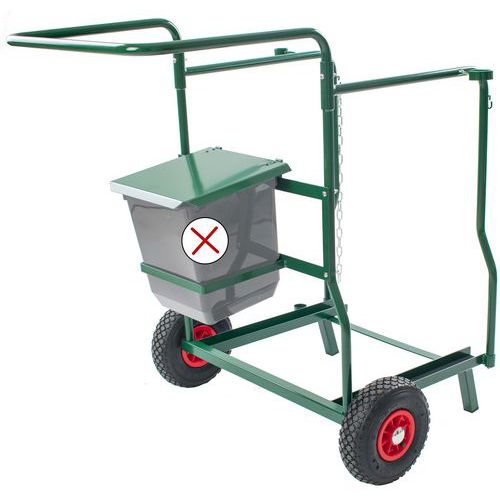 Individuele trolley voor 1 container 240 L - EKO
