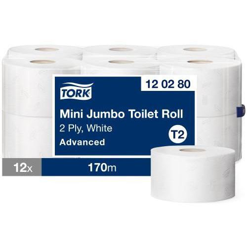 Toiletpapier Mini en Maxi Jumbo Tork Advanced
