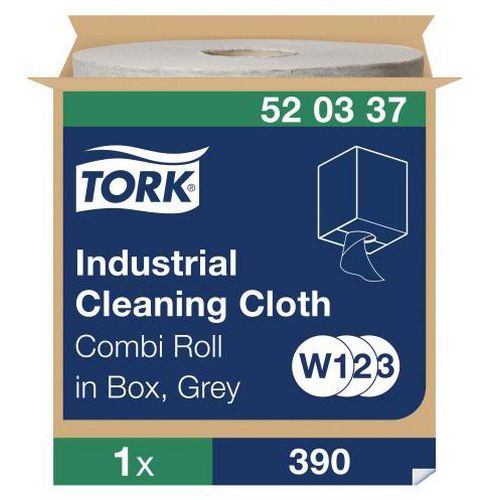 Nonwoven werkdoek Tork Industrieel - 140 tot 390 vellen