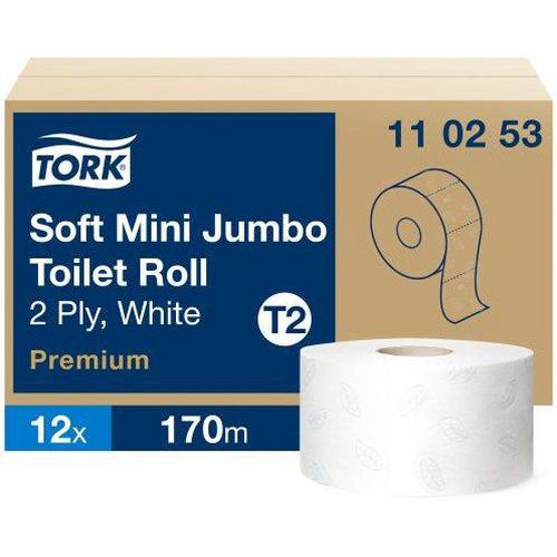 Toiletpapier Mini en Maxi Jumbo Tork Premium