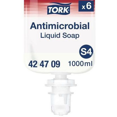 Antibacteriële vloeibare zeep S4 - 1000 ml - Tork