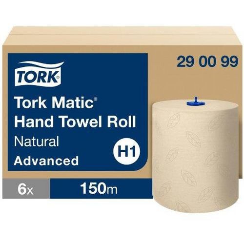 Zachte natuurlijke handdoek rol Naturel - Tork