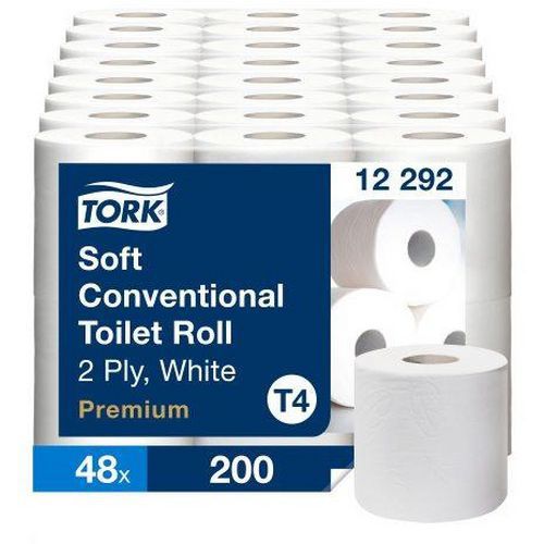 Toiletpapier 2-laags T4 Premium - Tork