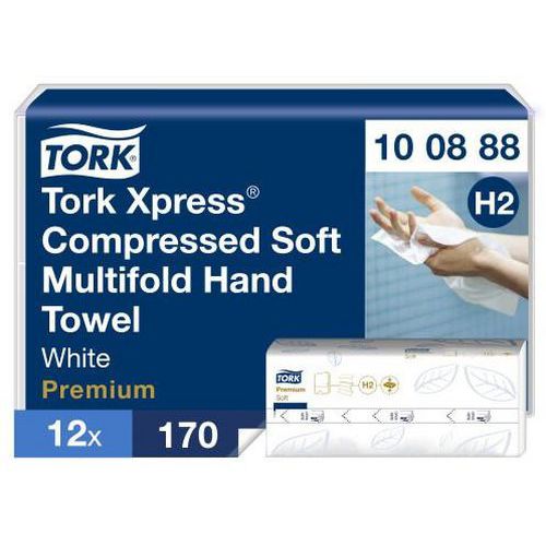 Handdoeken Z-gevouwen - wit, H2, 2-laags - Tork