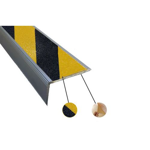 Eenvoudige, zelfklevende tredeneus van aluminium antslipmateriaal - Wattelez