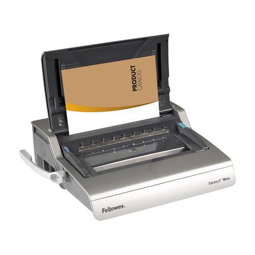 Ponsbindmachine Galaxy-E Wire. Elektrisch via metalen ringen - Fellowes