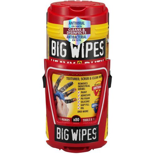 Wandhouder voor Heavy Duty industriële reinigingsdoekjes - Big Wipes