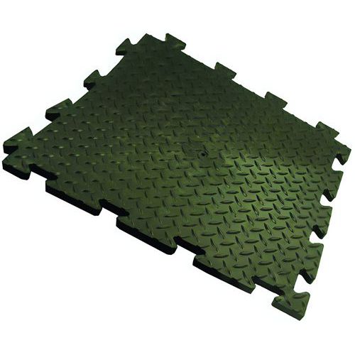 Set met 16 pvc antisliptegels van traanplaat - Plastex Chex