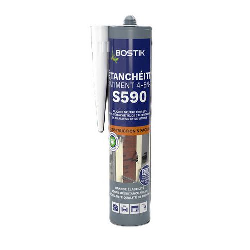 Neutrale siliconenkit voor bouwtoepassingen S590 - Bostik