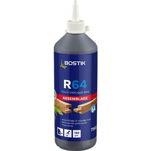 Lijm voor snel verlijmen en aanbrengen van hout voor buitengebruik R64 - Bostik