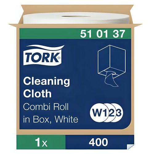 Nonwoven multifunctionele doek Tork - 55 tot 1000 vellen