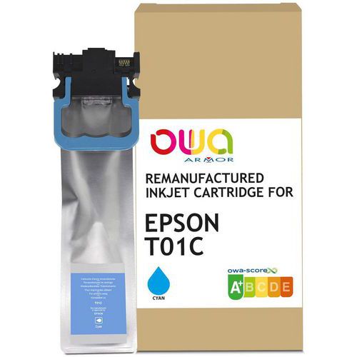 Inktcartridge refurbished Epson T01C - OWA