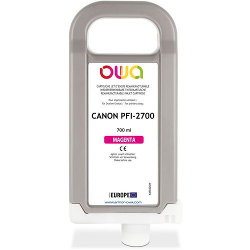 Plotterinktcartridge refurbished Canon PFI2700 - OWA