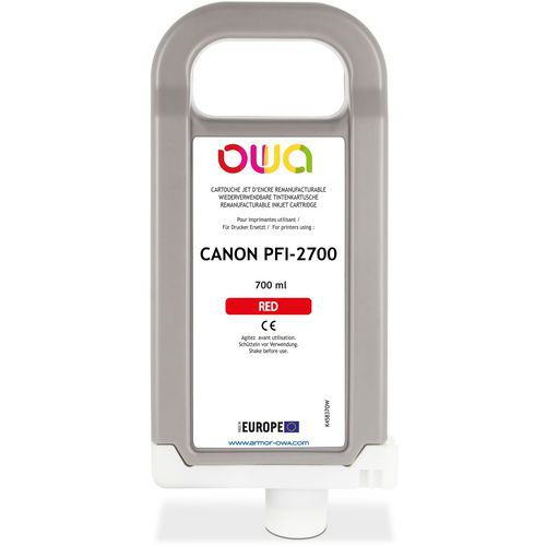 Plotterinktcartridge refurbished Canon PFI2700 - OWA