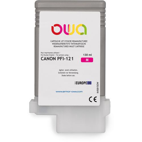 Plotterinktcartridge refurbished Canon PFI121 - OWA