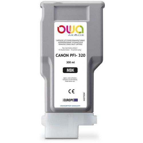 Plotterinktcartridge refurbished Canon PFI320 - OWA