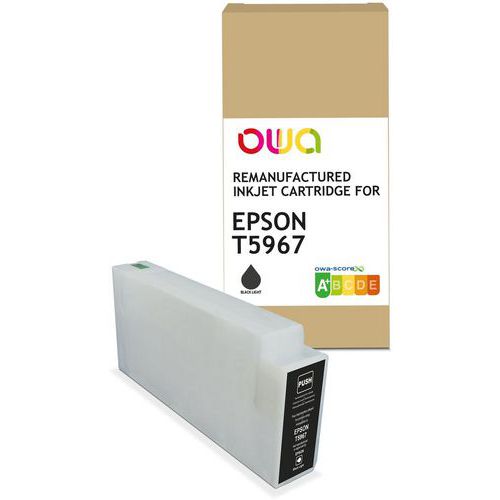 Plotterinktcartridge refurbished Epson T596 - OWA