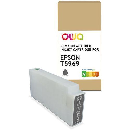 Plotterinktcartridge refurbished Epson T596 - OWA