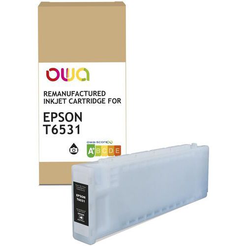 Plotterinktcartridge refurbished Epson T653 - OWA