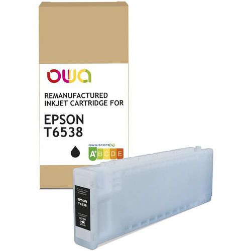Plotterinktcartridge refurbished Epson T653 - OWA