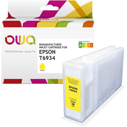Plotterinktcartridge refurbished Epson T693 - OWA