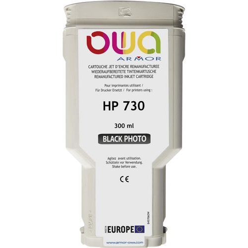 Plotterinktcartridge refurbished HP 730 plotter - OWA