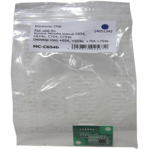 Elektronische chip resetting Konica Minolta C654 - Altkin