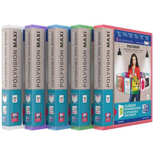 Ordner Oxford Polyvision A4+ - 4 rings - Oxford
