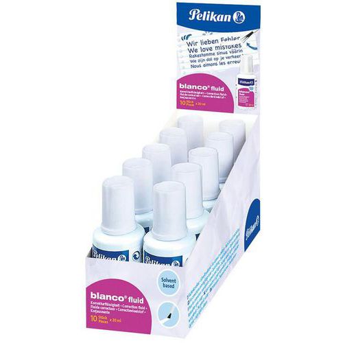 Correctievloeistof Blanco 20 ml - Pelikan
