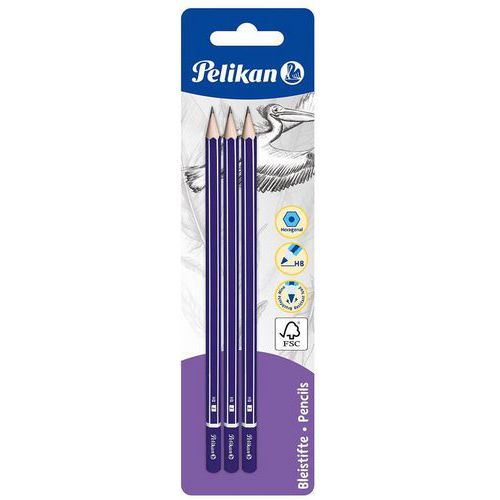 Grafietpotlood HB lot 3 - Pelikan