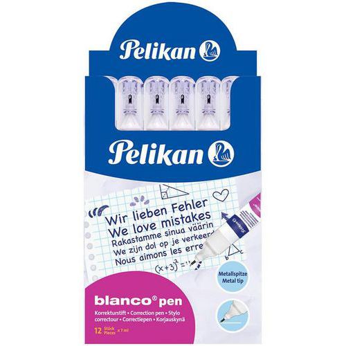 Correctiepen Blanco 7 ml - Pelikan