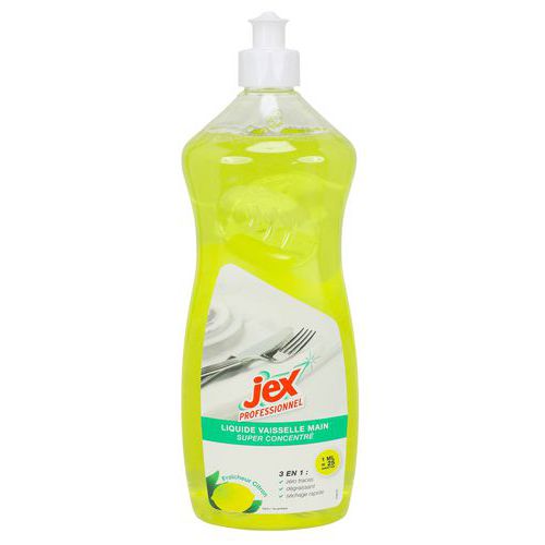 Vloeibaar handafwasmiddel Jex Professionnel citroen - Fles 1 l of 5 l