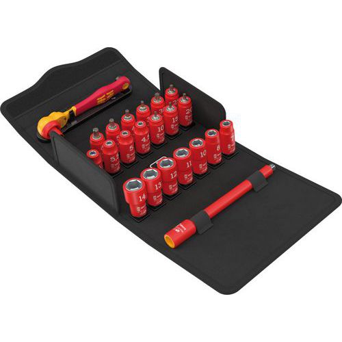 Set ratel Zyklop VDE met bits - Wera
