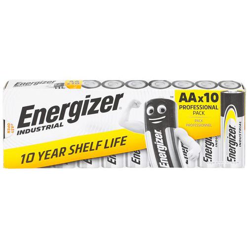 Alkalinebatterij Industrial - AA LR6 - Set van 10 - Energizer