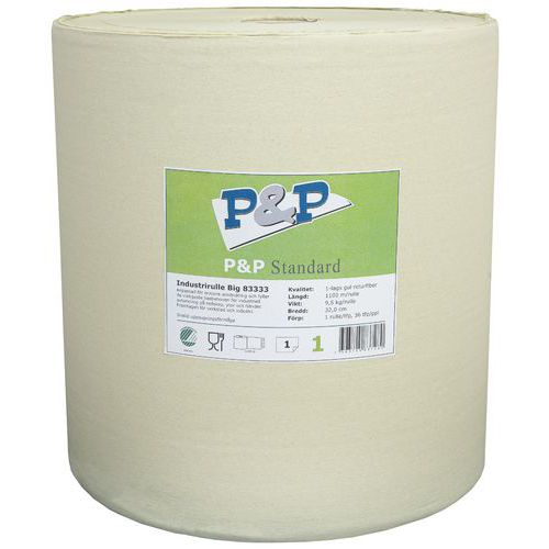 Schoonmaakpapier rol industrie Big - P&P