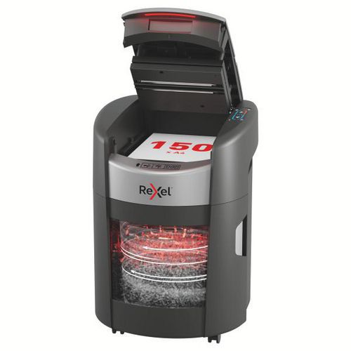 ShredMax automatische papiervernietiger – Micro-snede P4 en P5 – Rexel
