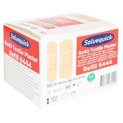 Navulling 240 pleisters van textiel - Salvequick