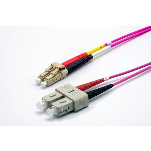 Patchkabel 2mm OM4 50/125 SC-UPC/LC-UPC LSZH - EKIVALAN