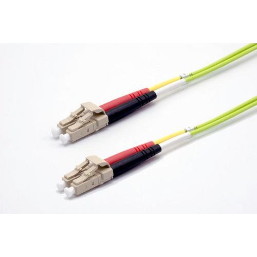 Patchkabel 2mm OM5 50/125 LC-UPC/LC-UPC LSZH lime - EKIVALAN