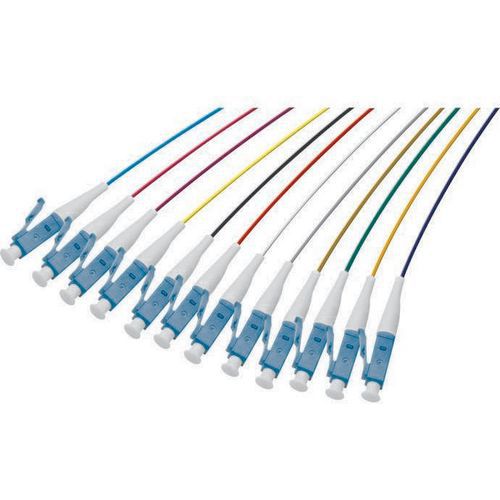 Pigtail OS2 G652D LC-UPC 900 μm - 12 kleuren - Ekivalan