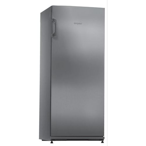 Koeler Horeca dichte deur 254 liter inox - Exquisit