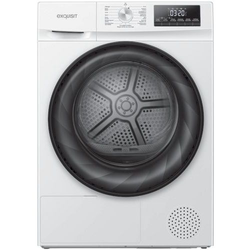 Warmtepompdroger 8 kilo laadvermogen energielabel C - Exquisit