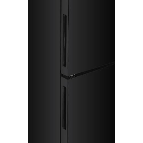 Koel-vriescombinatie 336 liter energielabel E zwart - Exquisit