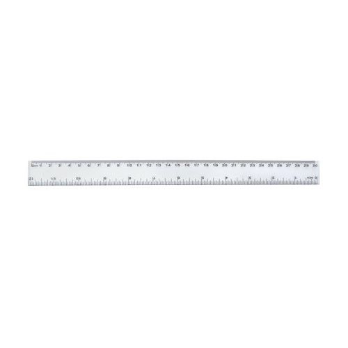 Onbreekbare plastic liniaal 30 cm - Pavo