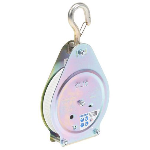 Katrol voor kabel-Ø 26 mm met automatische stop - Draagvermogen 100 kg