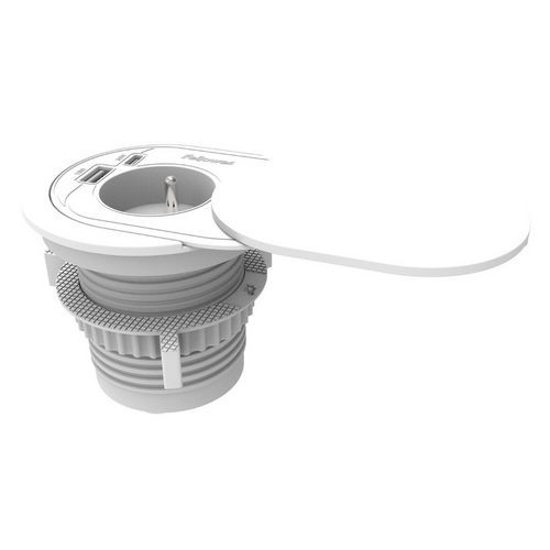 Power Spot USB-A- en USB-C-inbouwstopcontact - Fellowes