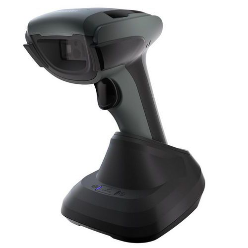 Barcode- en QR-codescanner QR 1D-2D, draadloos met houder - Safescan