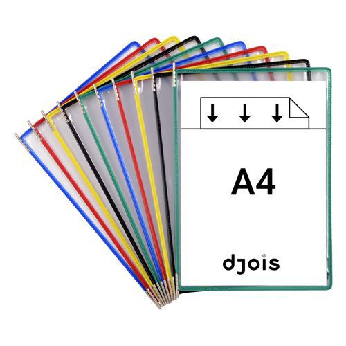 Draaivak - A4 staand - Set van 10 - Djois Made By Tarifold