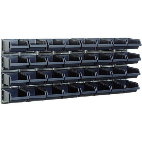 Wandpaneel x 2 + 32 trays 3-160