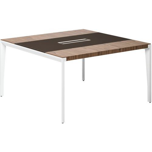 Table de réunion gamme X9 - 140 cm - Quadrifoglio